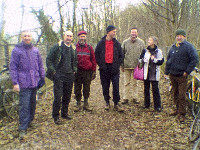 Two Tunnels site meeting, 4th March 2006